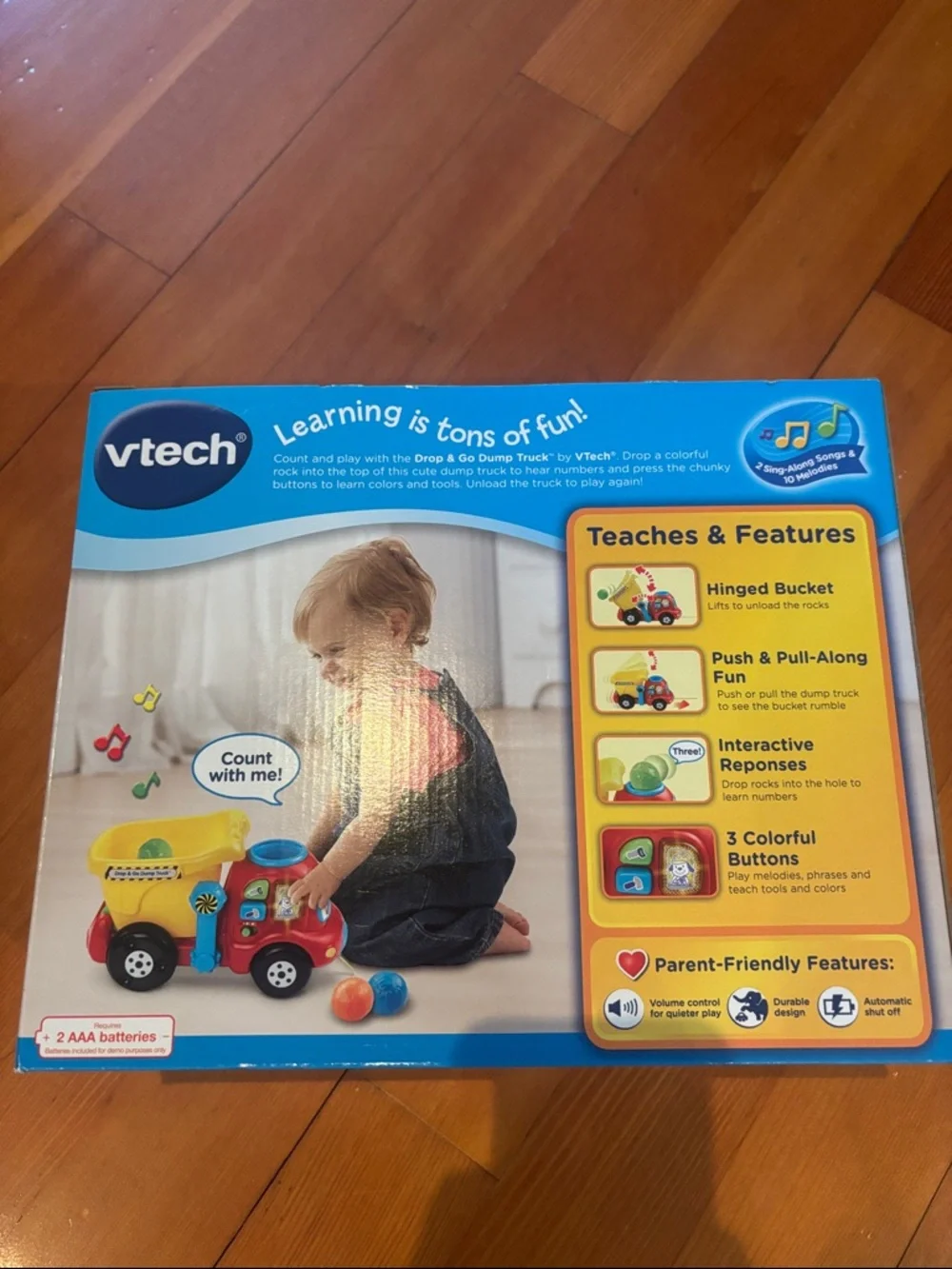 NEW Vtech Drop and Go Dump Truck